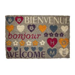 Цветна изтривалка Bonjour, 40x60 см, CR-7044 (1 бр.)