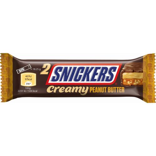 Snickers шоколадов десерт с фъстъчено масло (36.5 г)