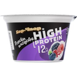 Бор Чвор кисело плодово мляко с протеин горски плодове (200 г)