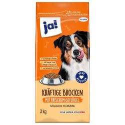 Ja! кучешка храна суха с пилешко месо (3 кг)