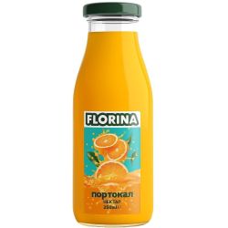 Florina сок портокал, стъкло (250 мл)