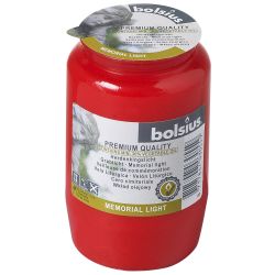 Bolsius ритуална свещ червена светлина, малка (1 бр.)
