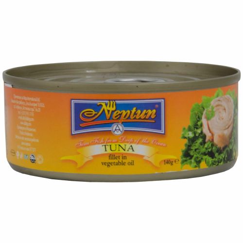 Neptun риба тон филе в растително масло (140 г)