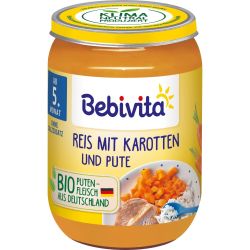 Bebivita био ориз с картофи и пуешко (190 г)