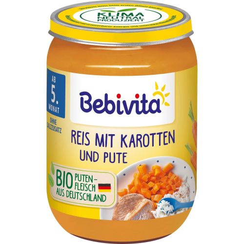 Bebivita био ориз с картофи и пуешко (190 г)