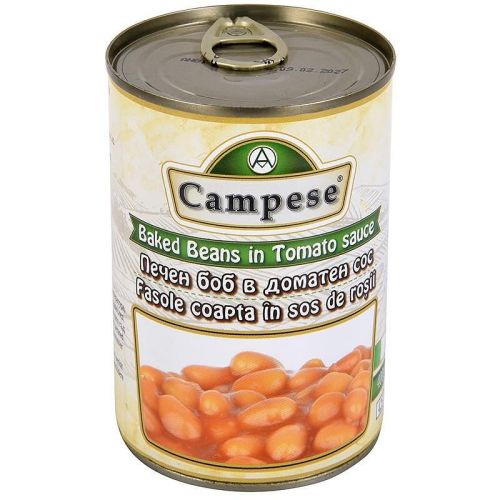 Campese боб печен в доматен сос (400 г)