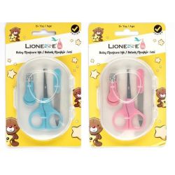 Lionesse сет за бебе, ножичка, нокторезачка, пила 2028 (1 бр.)