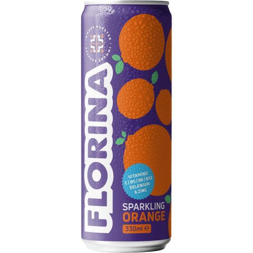 Florina плодова газирана напитка портокал (330 мл)