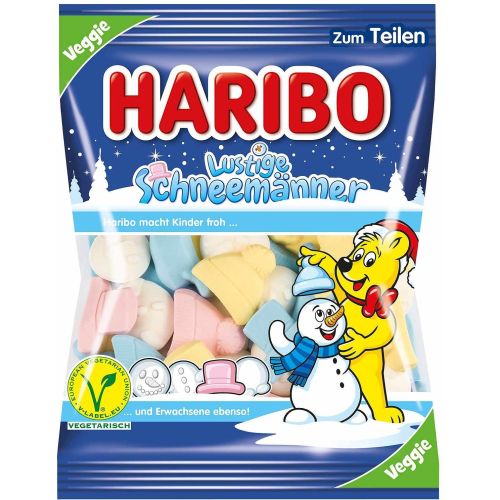 Haribo снежни човечета желирани бонбони (175 г)