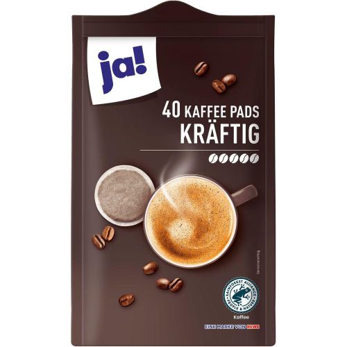 Ja! кафе на капсули, силно кафе, 40 бр. (280 г)