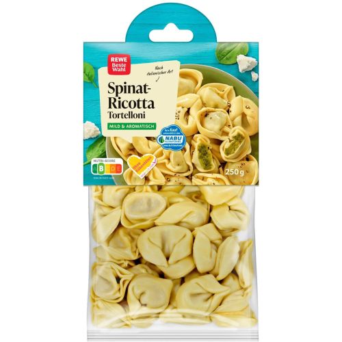 REWE тортелони със спанак и рикота (250 г)