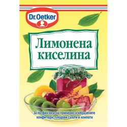 Dr. Oetker лимонена киселина (8 г)