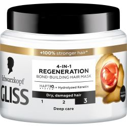 Gliss Regeneration 4 in 1 маска за коса (400 мл)