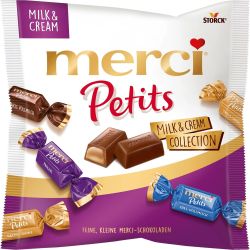 Merci Petits млечен шоколад със сметана (125 г)