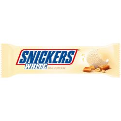 Snikers сладолед бял бар (40 г)
