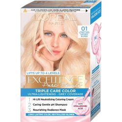 Excellence боя за коса 01, Ultra-Light Natural Blond (1 бр.)