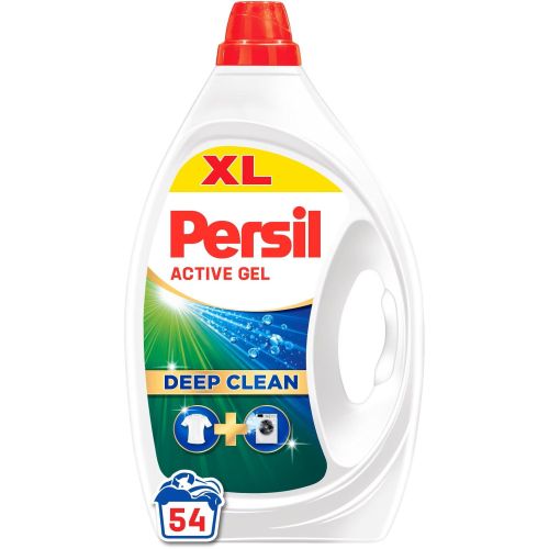 Persil Active Gel Deep Clean течен перилен препарат, 54 пранета (2.43 л)