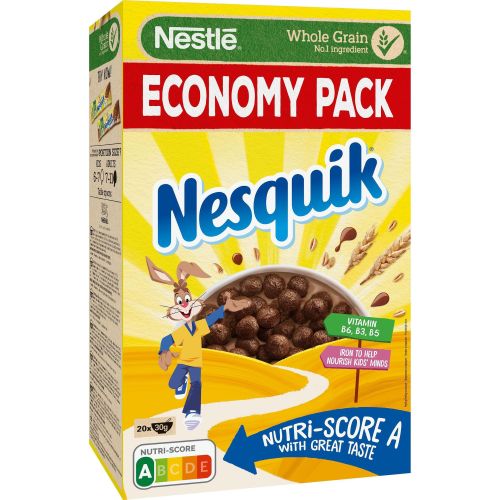 Nestle Nesquik зърнена закуска (600 г)