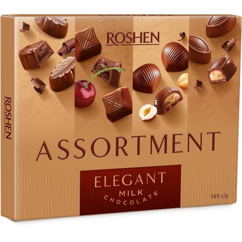 Roshen Assortment Elegant млечен шоколад (145 г)