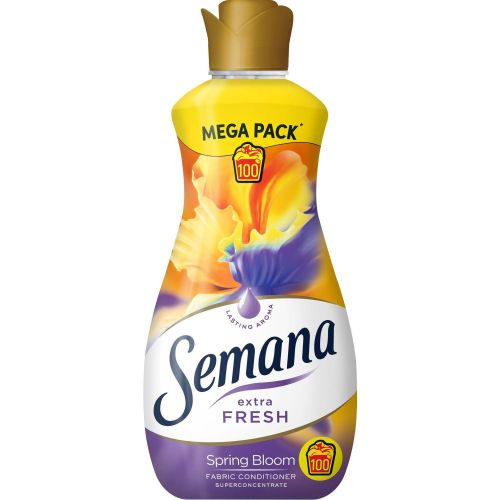 Semana Extra Fresh Spring Bloom омекотител, 100 пранета (2 л)
