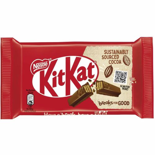 Nestle Kitkat 4 Finger десерт с млечен шоколад (41.5 г)