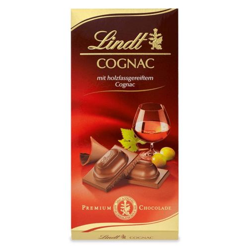 Lindt шоколад с коняк (100 г)