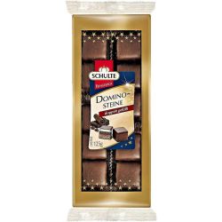 Schulte Dominos бонбони с тъмен шоколад (125 г)