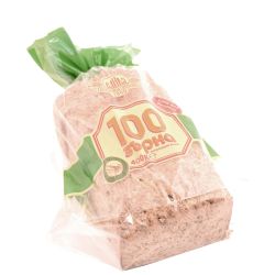 Елиаз хляб 100 зърна с натрошено зърно и трици (400 г)