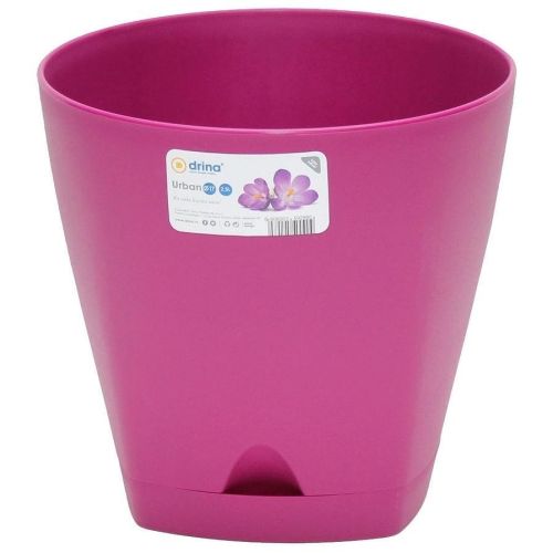 Urban саксия с подложка Ф: 11 см, Н: 10 см, циклама (1 бр.)