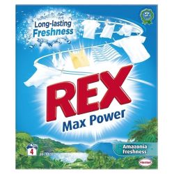 Rex Amazon Freshness прах за пране, 4 пранета (260 г)