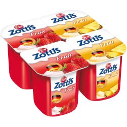 Zott Zottis Fruit йогурт 4 бр. х 115 г (460 г)