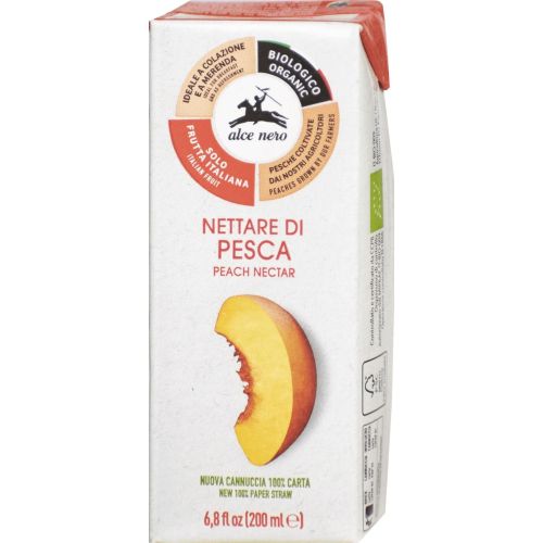 Alce Nero био нектар от праскови (200 мл)