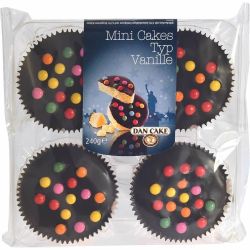 Dan Cake мини кексчета с ванилия и шоколад (240 г)