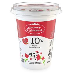 Маджаров цедено краве кисело мляко 10% (400 г)