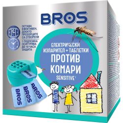 BROS елекетрически изпарител против комари и 10 таблетки за деца (1 бр.)