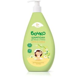 Бочко бебешки шампоан лайка и липа, с помпа (400 мл)
