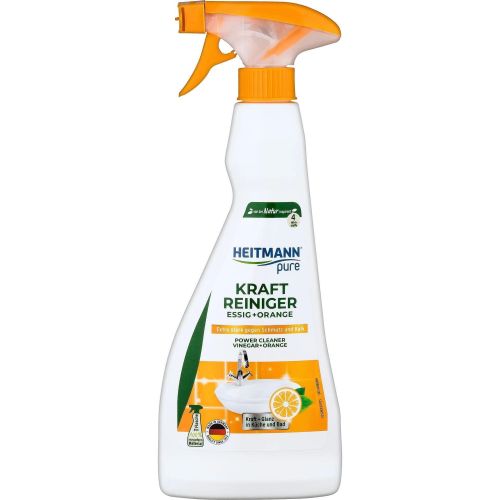 Heitmann Pure Power почистващ препарат спрей с оцет и портокал (500 мл)