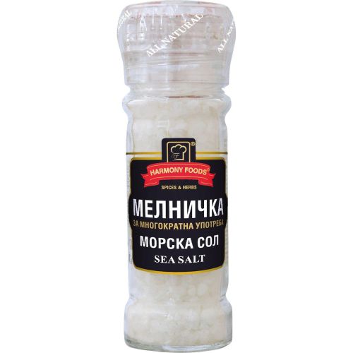 Harmony Foods морска сол, мелничка (130 г)