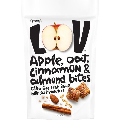 Lov овесени хапки с ябълка, бадем и канела (70 г)