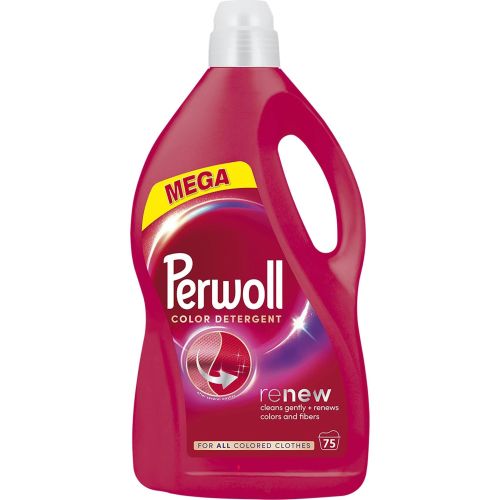 Perwoll Color течен перилен препарат, 75 пранета (3.75 л)