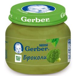 Gerber пюре от броколи моето първо пюре (80 г)