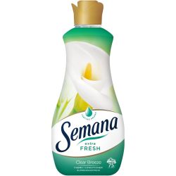 Semana Extra Fresh Clear Breeze омекотител, 75 пранета (1.5 л)