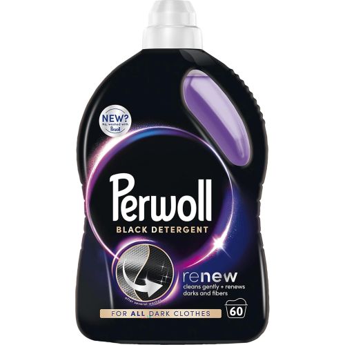 Perwoll Black течен перилен препарат, 60 пранета (3 л)