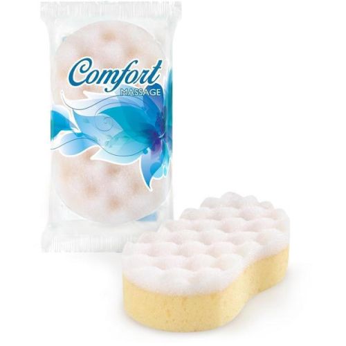 Comfort овална гъба за баня Massage, 16 х 9.5 х 4.3 см (1 бр.)