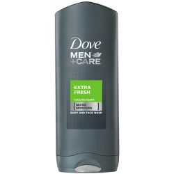 Dove Extra Fresh мъжки душ гел 2 в 1 (250 мл)