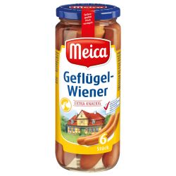 Meica птичи кренвирши 100%, 6 бр. (540 г)