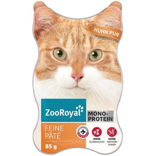 ZooRoyal котешка храна пастет от пилешко месо (85 г)