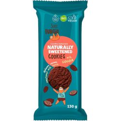 Super Fudgio био веган бисквити с какао подсладени с агаве (130 г)