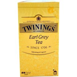 Twinings Earl Grey черен чай, 25 бр. х 2 г, 40 г (25 бр.)
