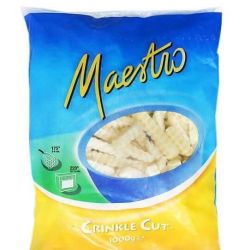 Maestro вълнообразни бланширани замразни картофи (1 кг)